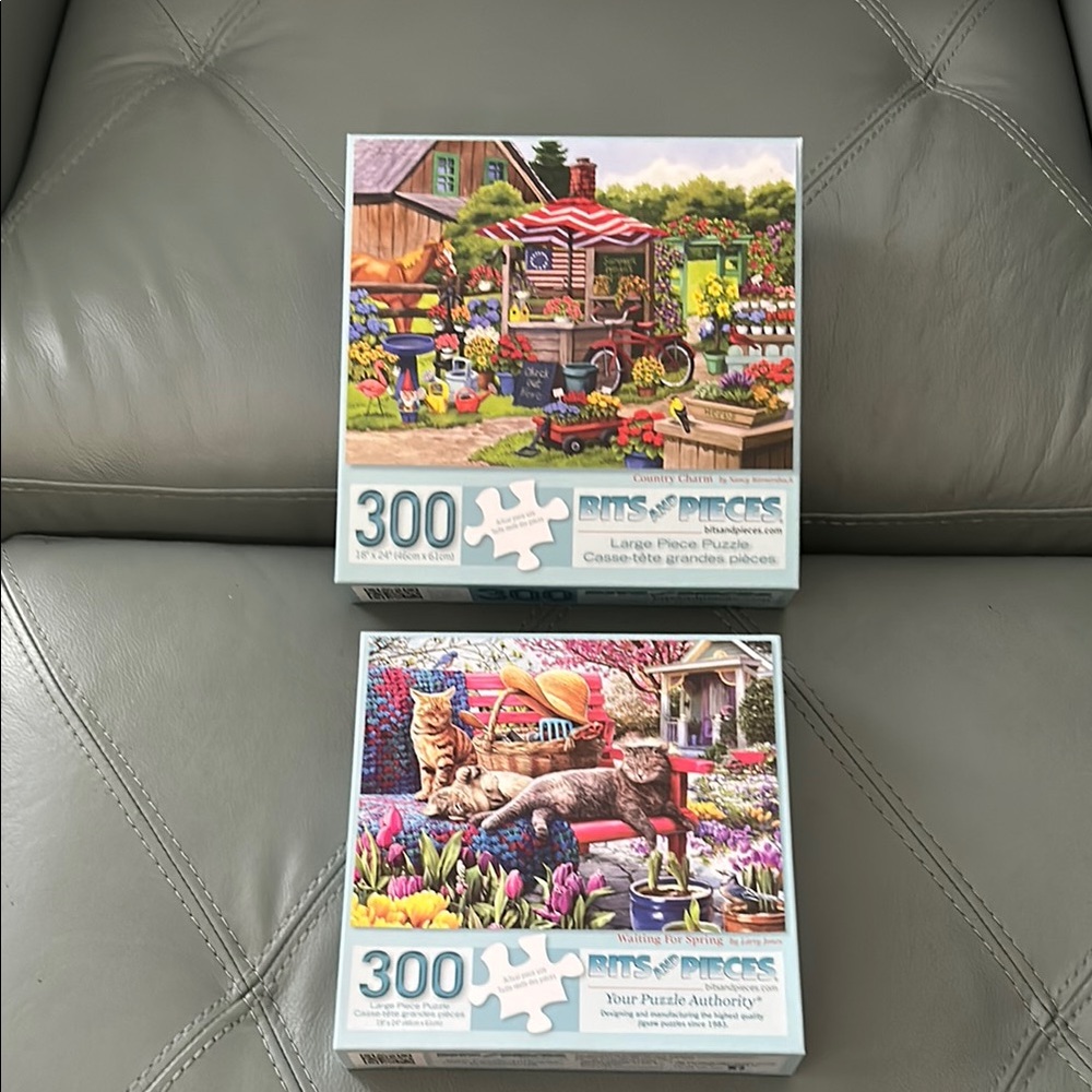 300-Piece Puzzle Set - Colorful Designs